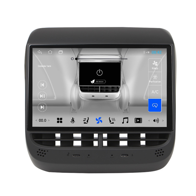 Мультимедійний екран Mekede MTS3 7" Prime 2/32 CarPlay для Tesla model 3Y для пасажира Android auto 11 шт.