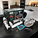 Електром'ясорубка з реверсом Rainberg 3800 Вт м'ясорубка соковижималка для томатів 1.5 кг/хв з насадками, фото 10