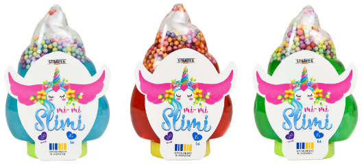 Набір для творч. "Mi-mi Slimi" Ріжок100гр №71826/Strateg/(63), фото 1