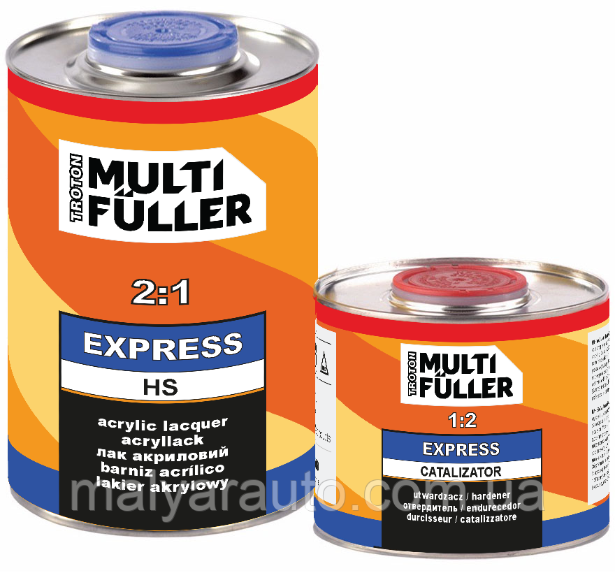 Лак акриловый HS EXPRESS (комплект 1,5 л), фото 1