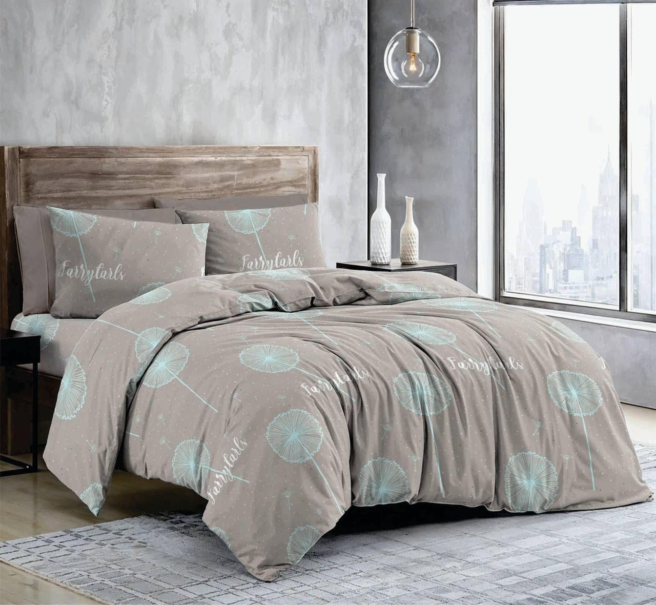 Постільна білизна Happy home бязь gold lux полуторний