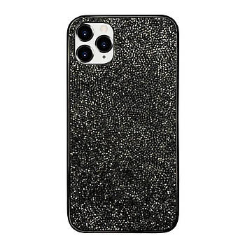 Чохол Silicone Diamond The Bling World Case для iPhone 11 Pro Max (02) Black чорний