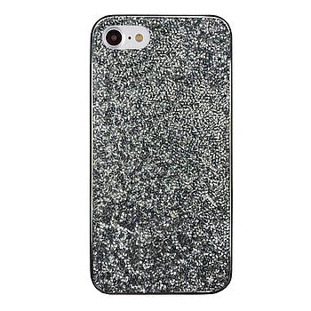 Чохол Silicone Diamond The Bling World Case для iPhone 8 (01) Silver срібло