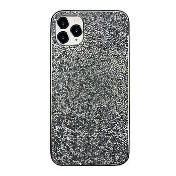 Чохол Silicone Diamond The Bling World Case для iPhone 11 Pro Max (01) Silver срібло