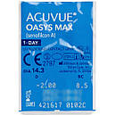 Лінзи Acuvue Oasys Max 1-Day 1уп (30 лінз| Одноденні контактні лінзи, фото 3