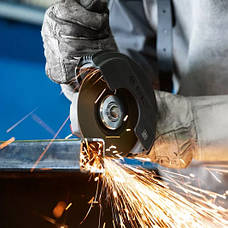 Професійна кутова шліфувальна машина Bosch GWS 800 — компактна болгарка 800 Вт, диск 125 мм, для різання та шліфування металу,, фото 3