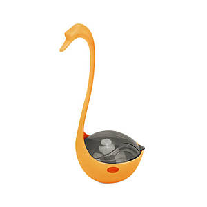 Іграшка годівниця DT-1223 Лебідь 8,5*8*17,5 см з інфрачервоним світлом Orange