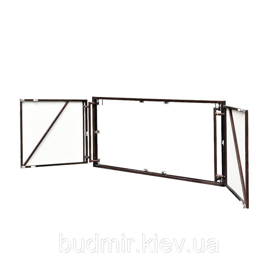 Дводверний люк 1000х500 мм. під плитку, "Dual Techno", фото 1