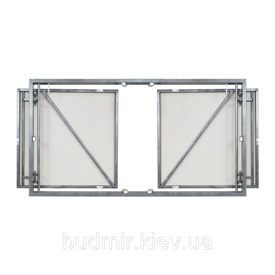 Дводверний люк 1000х800 мм. під плитку, "Dual Classic", фото 1