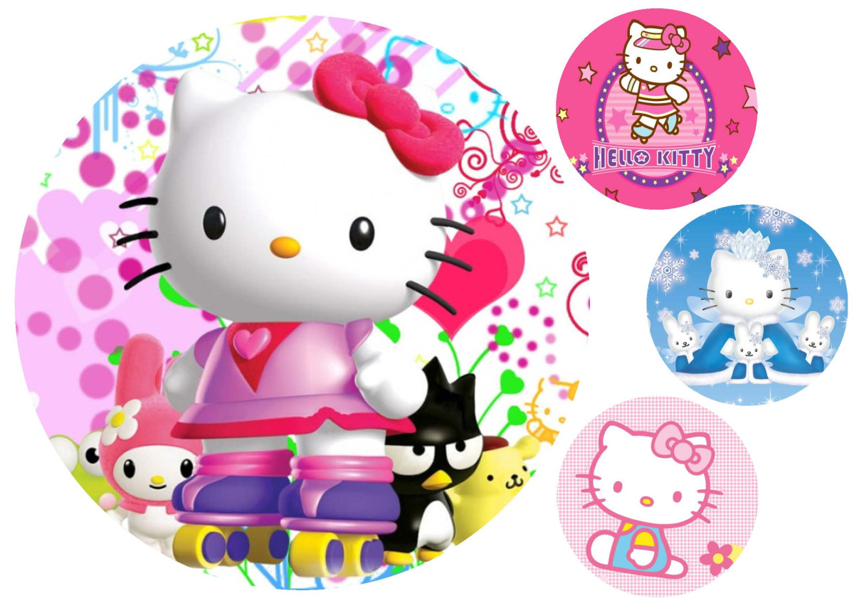 Вафельна картинка Hello Kitty / Хелло Кітті 9