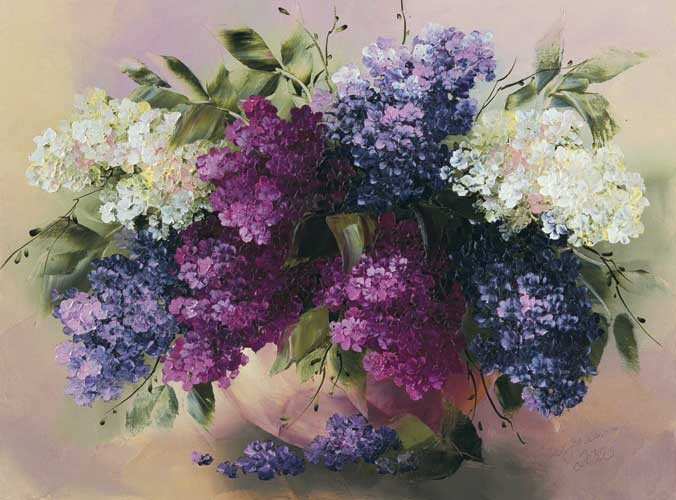 Вафельна картинка Букет 3