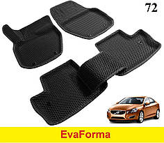 3D килимки EvaForma на Volvo S60 II '10-18, 3D килимки EVA
