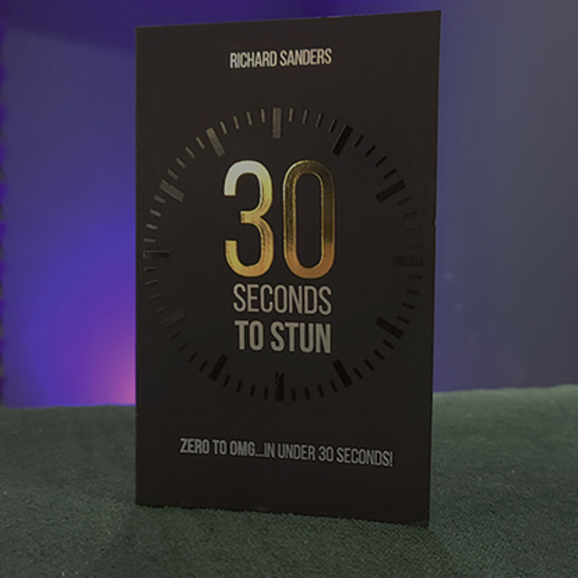Реквізит для фокусів | 30 Seconds to Stun by Richard Sanders