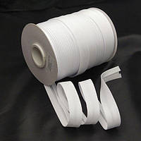 Бейка ХБ (бавовна) 20мм - 50% поліестер (92м), колір білий