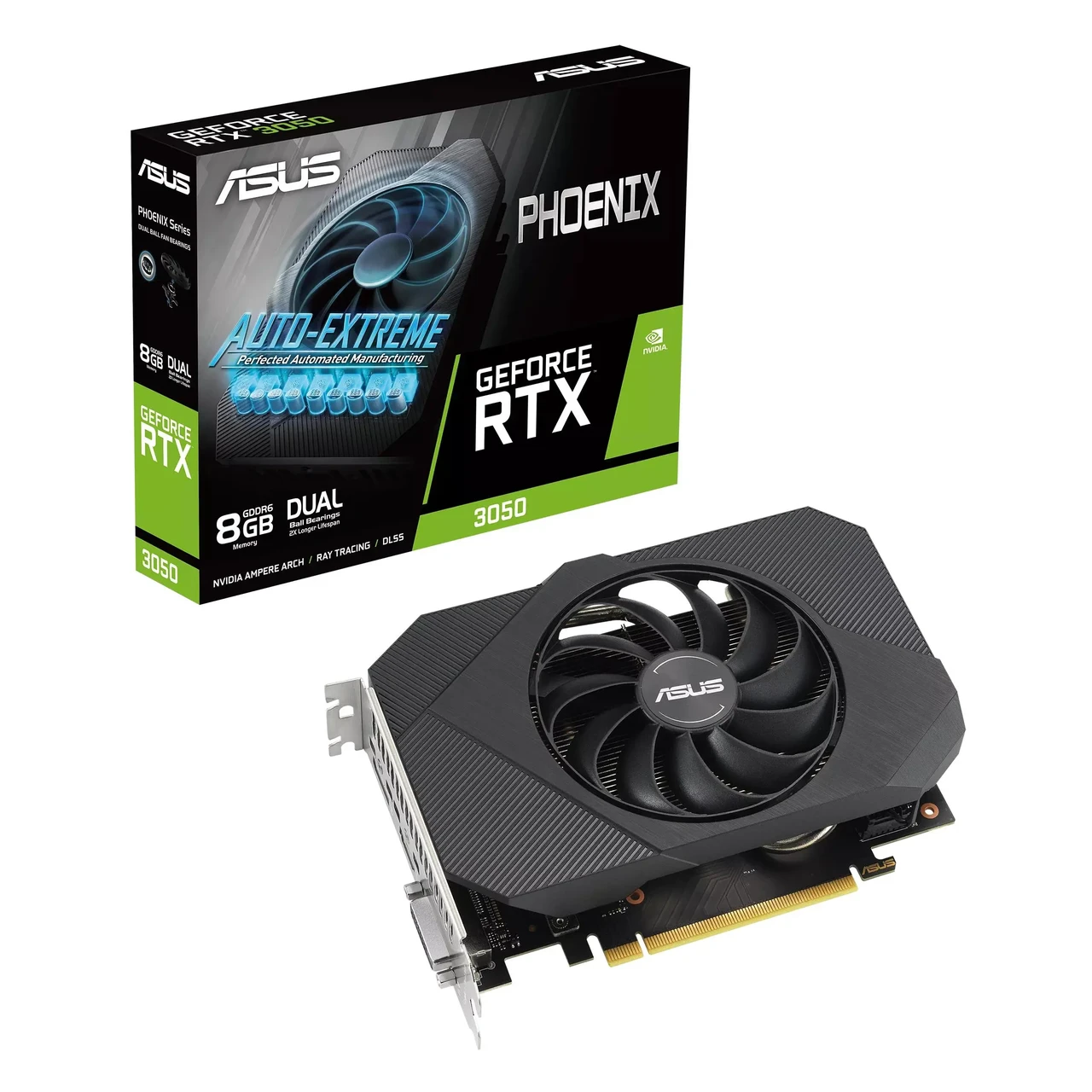 Відеокарта Asus GeForce RTX 3050 Phoenix V2 8GB , Гарантія, фото 1