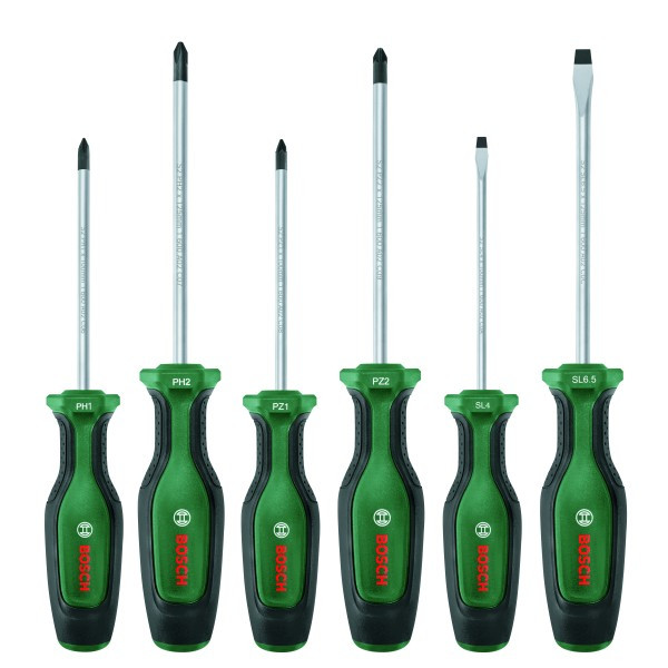 Набір викруток Bosch SL/PH/PZ (6 шт.) (1600A02BX7), фото 1