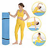 Килимок (мат) спортивний 4FIZJO TPE Gigant 200 x 125 x 2 см для йоги та фітнесу Sky Blue (P-5907739318985), фото 8