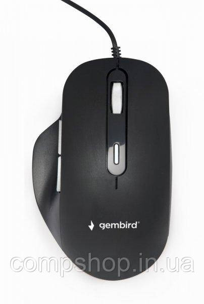 Миша Gembird MUS-6B-02 Black USB (код 136106)