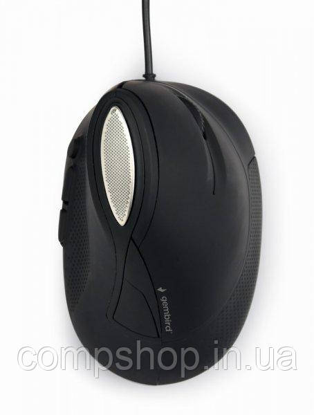 Миша Gembird MUS-ERGO-03 Black USB (код 136108)