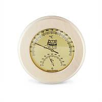 Термогігрометр для бані та сауни Склоприлад ТГС-9 "Світлий" (температура 0-140 градусів, вологість 0-100%)