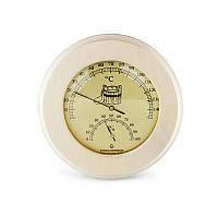 Термогігрометр для бані та сауни Склоприлад ТГС-9 "Світлий" (температура 0-140 градусів, вологість 0-100%), фото 1
