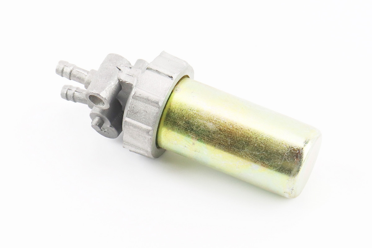 Фільтр паливний з краном двигуна R-175/195 (вхід/вихід в гору, метал) (PRC)