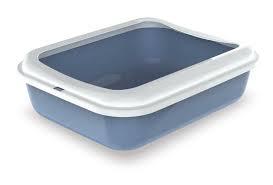 Туалет з лопаткою Georplast для котів, середній, 38×28×10.5 см