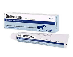 Ветмеколь антибактеріальна мазь 40 г