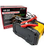 Импульсное зарядное устройство для аккумулятора Foxsur 12V-10A/24V-5A, фото 3