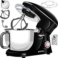 Кухонний комбайн планетарний тістоміс Ruhhy 16745 (2200W 6,2л чорний)