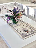 Гобеленовий ранер стіл Limaso 37x100 см. LILAC, фото 2