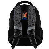 Рюкзак шкільний GoPack Education No More Rules 39x29.5x12 см, 17 л, темно-сірий (130-145 см), фото 6