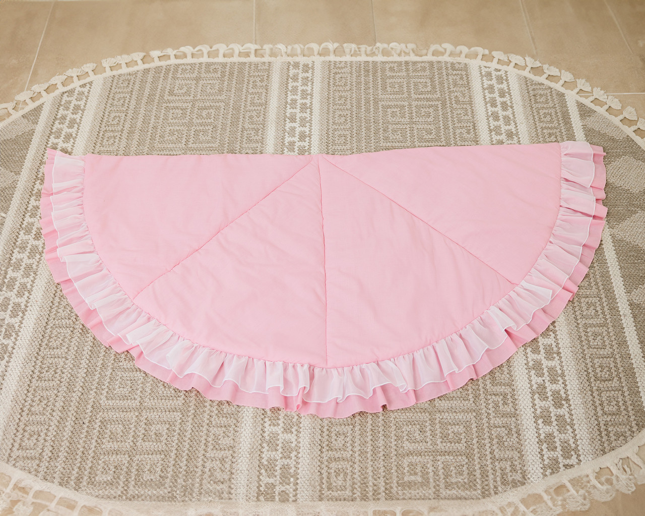 Дополнительный коврик Принцесса полукруглый, фото 1