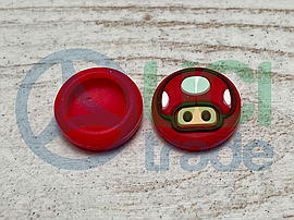 Силіконові накладки на стіки "Тоад" Nintendo Switch/OLED/Lite Joy-Con (пара - 2шт.)