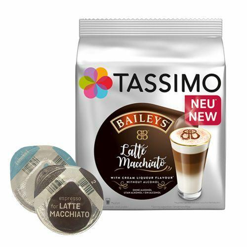 Кава в капсулах Baileys by Tassimo Latte Macchiato (16 капсул = 8 порцій)