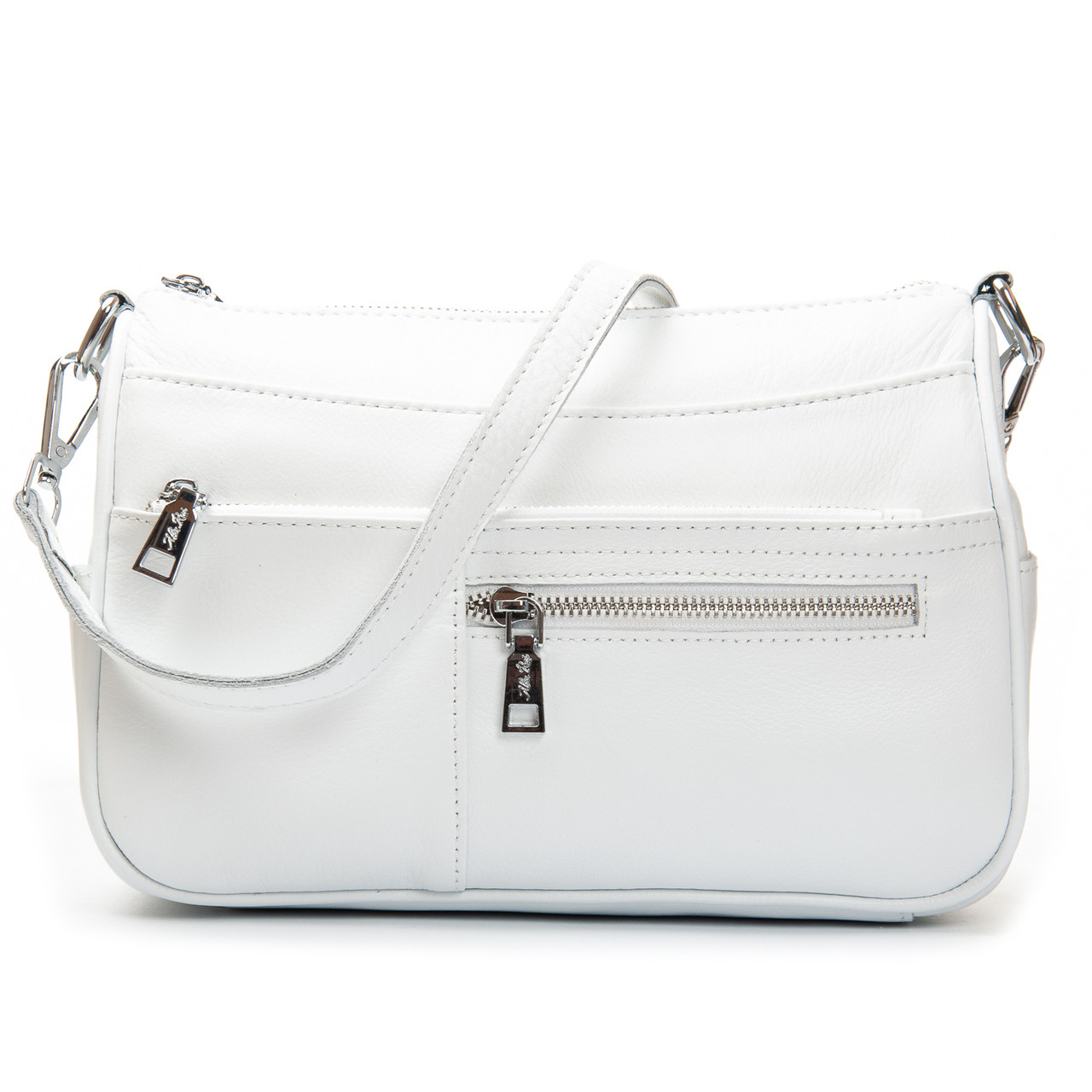 Сумка жіноча крос боді шкіряна ALEX RAI 2041-9 white