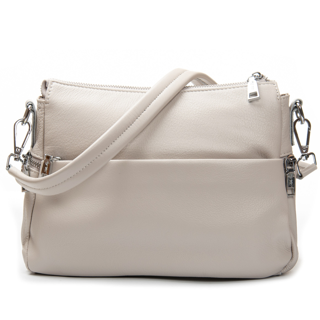 Сумка жіноча крос боді шкіряна ALEX RAI 2048-9 l.beige