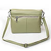 Сумка жіноча крос боді шкіряна ALEX RAI 8793-9 olive, фото 3