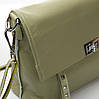 Сумка жіноча крос боді шкіряна ALEX RAI 8793-9 olive, фото 4