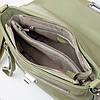 Сумка жіноча крос боді шкіряна ALEX RAI 8793-9 olive, фото 7