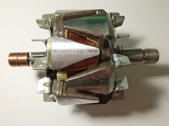 Якір генератора ВАЗ 2110-12 нов 17мм (Elprom-Elhovo) ELD-A-2110.17-R, фото 1