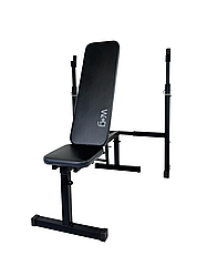 Регульована лавка під штангу з стійками WCG-004