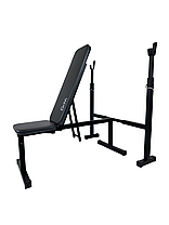 Регульована лавка під штангу з стійками WCG-004, фото 3