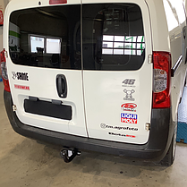 Фаркоп Peugeot Bipper 2007-2018 (Пежо Біпер) без зняття бампера, фото 3
