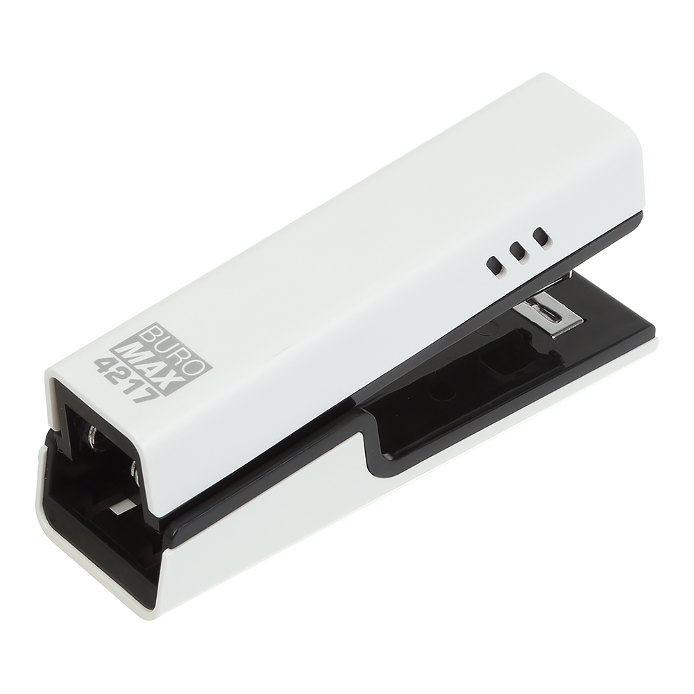 Степлер пластиковий 20арк., (спідби No24; 26), білий