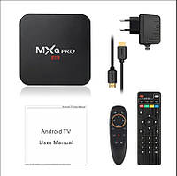 Смарт TV-приставка EL-TV Box MXQ Pro Підтримка 4K Ultra HD 2+16 ГБ