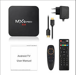 Смарт TV-приставка EL-TV Box MXQ Pro Підтримка 4K Ultra HD 2+16 ГБ