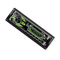 Магнітола Cyclone MP-1027 FM, USB, USB для зарядки 2А, microSD, AUX, MP3, WMA, BT, багатокол., Car Radio