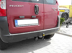 Фаркоп Peugeot Bipper 2007-2018 (Пежо Біпер) без зняття бампера