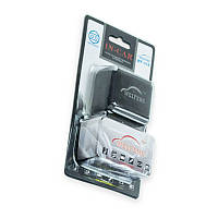 Розгалужувач прикурювача 2 вих. 5А, 60Вт, провід 0,65м, Євро